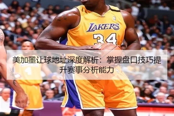 美加墨让球地址深度解析：掌握盘口技巧提升赛事分析能力