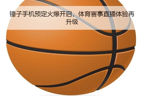 锤子手机预定火爆开启，体育赛事直播体验再升级